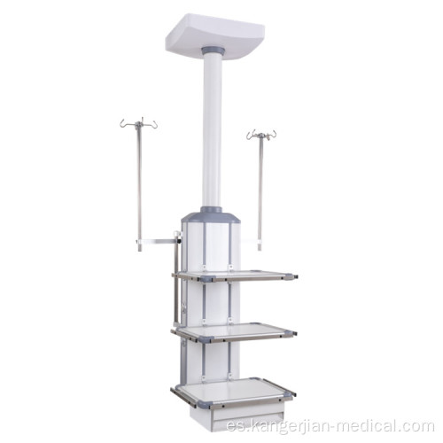 KDD-7 Cailing Torre médica de doble brazo Altura ajustable Altura de elevación eléctrica Uniforme Rotación Horizontal Costeo quirúrgico